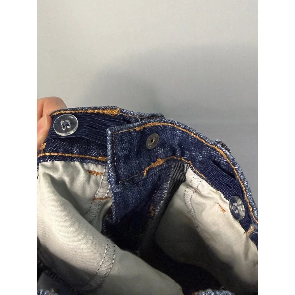 Old Navy Denim Skirt Kids 2T Blue Adjustable Waist Cotton Mini Skirt‎